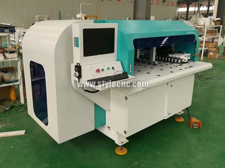 木工自動數控鉆孔開槽機