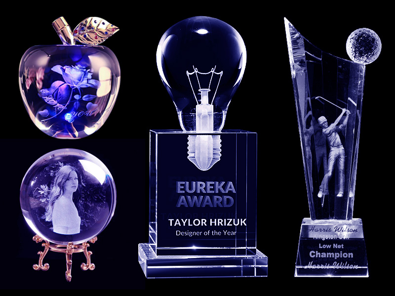 2025熱銷品 3D 出售激光水晶雕刻機