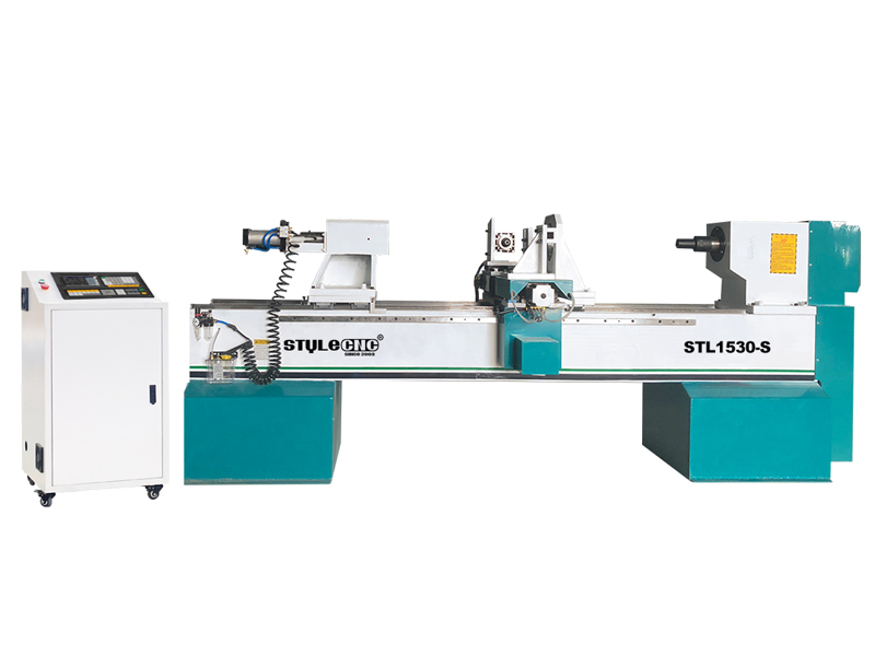 用于桌腿和樓梯欄桿的工業數控木工車床