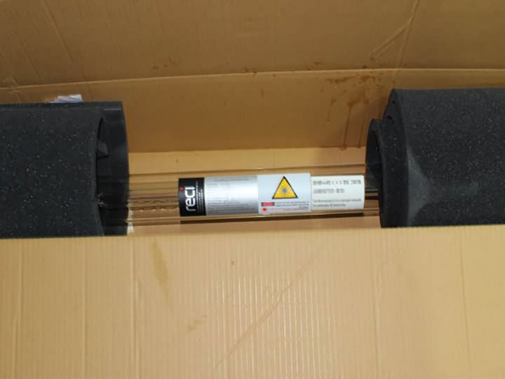 中國可再生能源投資集團 CO2 激光管 80W, 90W, 100W, 130W, 150W, 180W