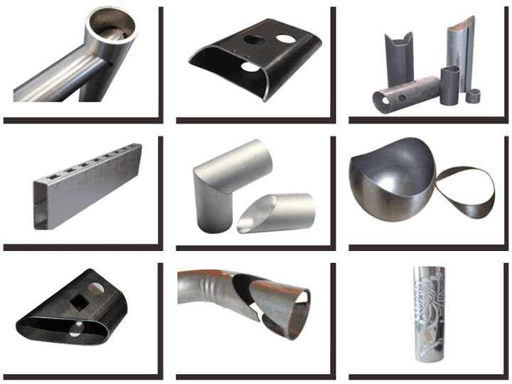 激光切割金屬管道項目