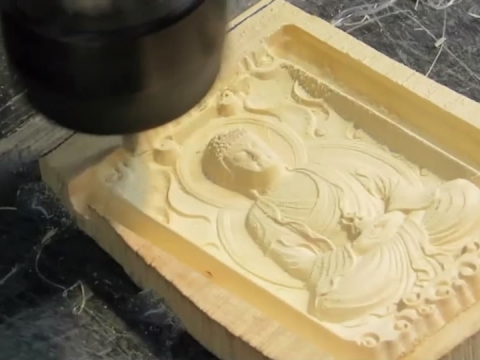 適用于木佛浮雕的臺式數控雕刻機 6090