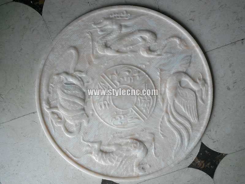 石材雕刻機(jī) CNC 大理石雕刻樣品 02