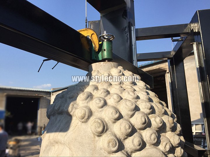 適用于佛像和雕塑的四軸石材數(shù)控機床