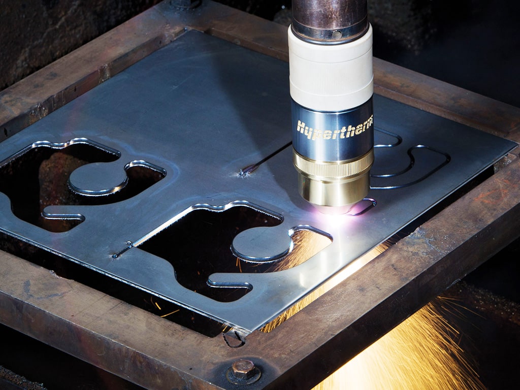 數控等離子切割機工作臺切割不銹鋼板材項目