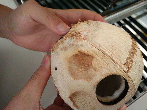 CO2 用于椰子殼雕刻和切割的激光切割機 CO2 用于椰子殼雕刻和切割的激光切割機