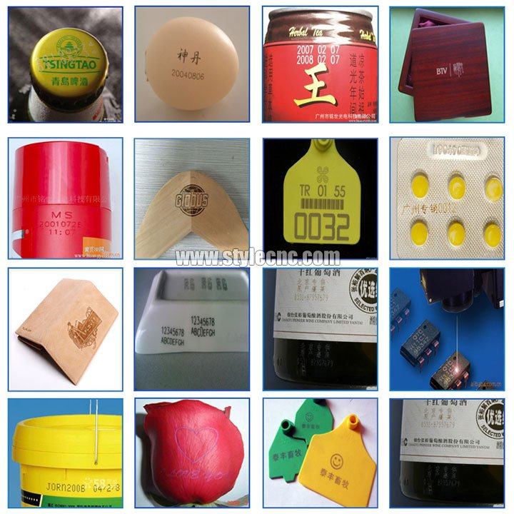 co2激光打標機樣品