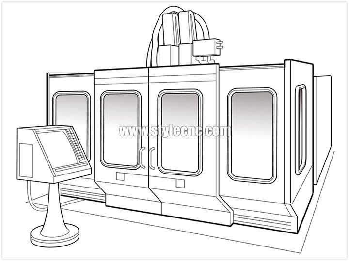 全封閉式CNC加工中心 全封閉式CNC加工中心