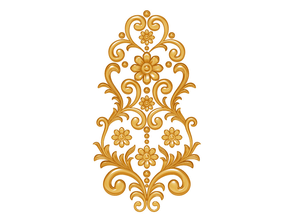 免費 3D 花朵 STL數控雕刻機文件