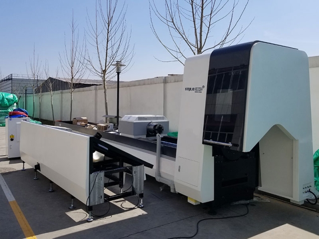 STJ2060F 光纖激光切管機已準備發往澳大利亞