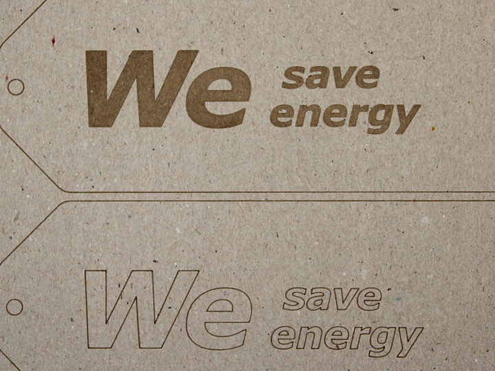 激光雕刻紙板項目