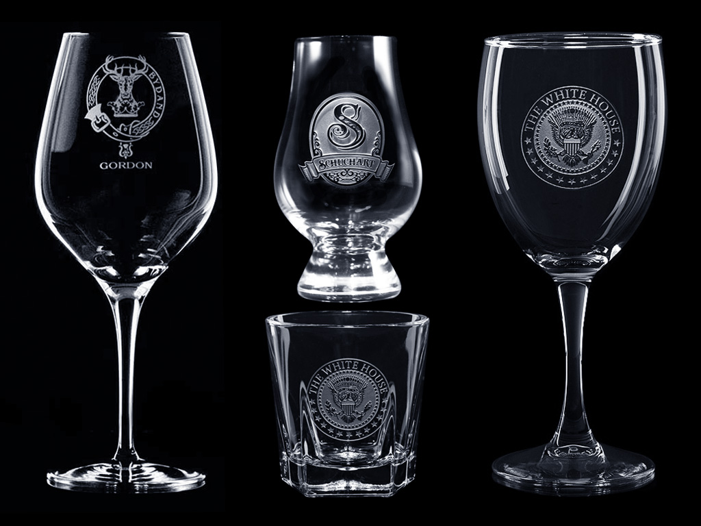 紫外激光雕刻酒杯