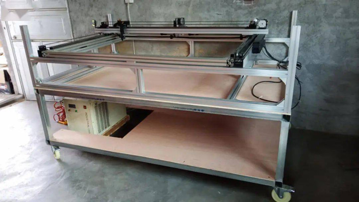 組裝 XY 軸及機架