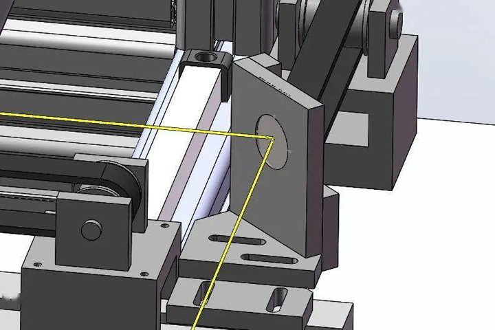二面鏡光路設計