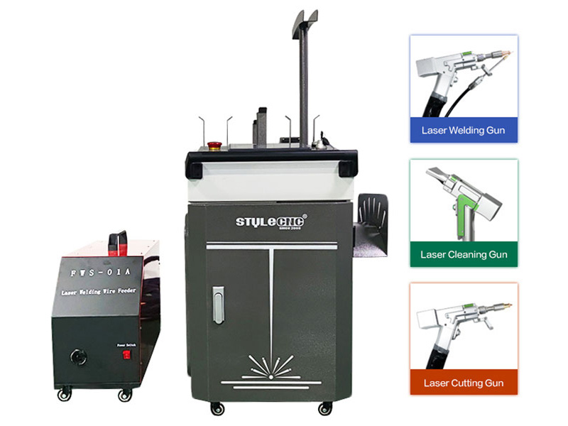 三合一便攜式手持式激光金屬切割機(jī)、焊接機(jī)和清潔器