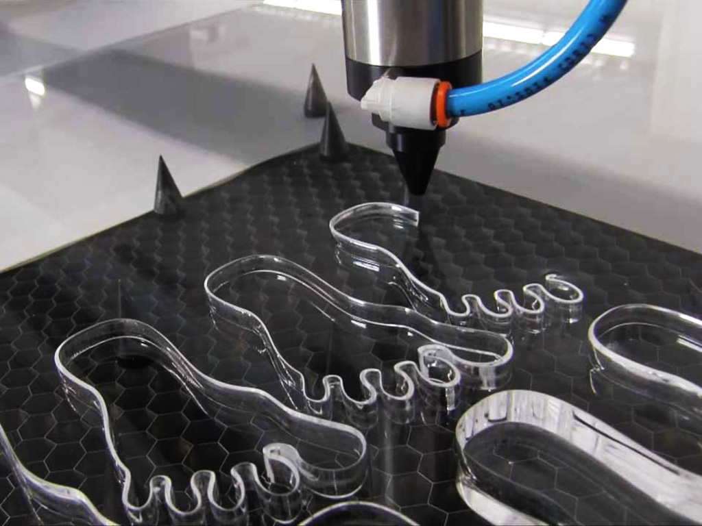 激光切割亞克力