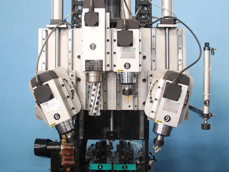 全尺寸七合一數控木工車削銑削中心出售