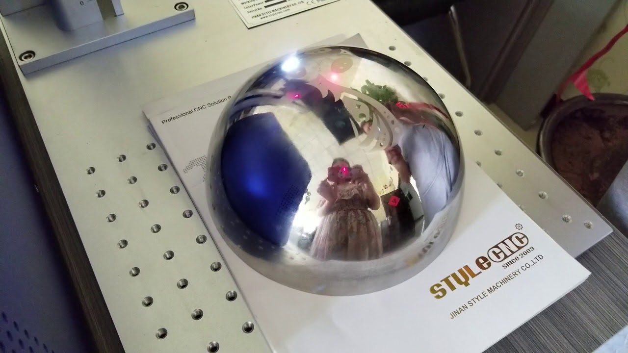 3D 用于金屬紋理的光纖激光打標機