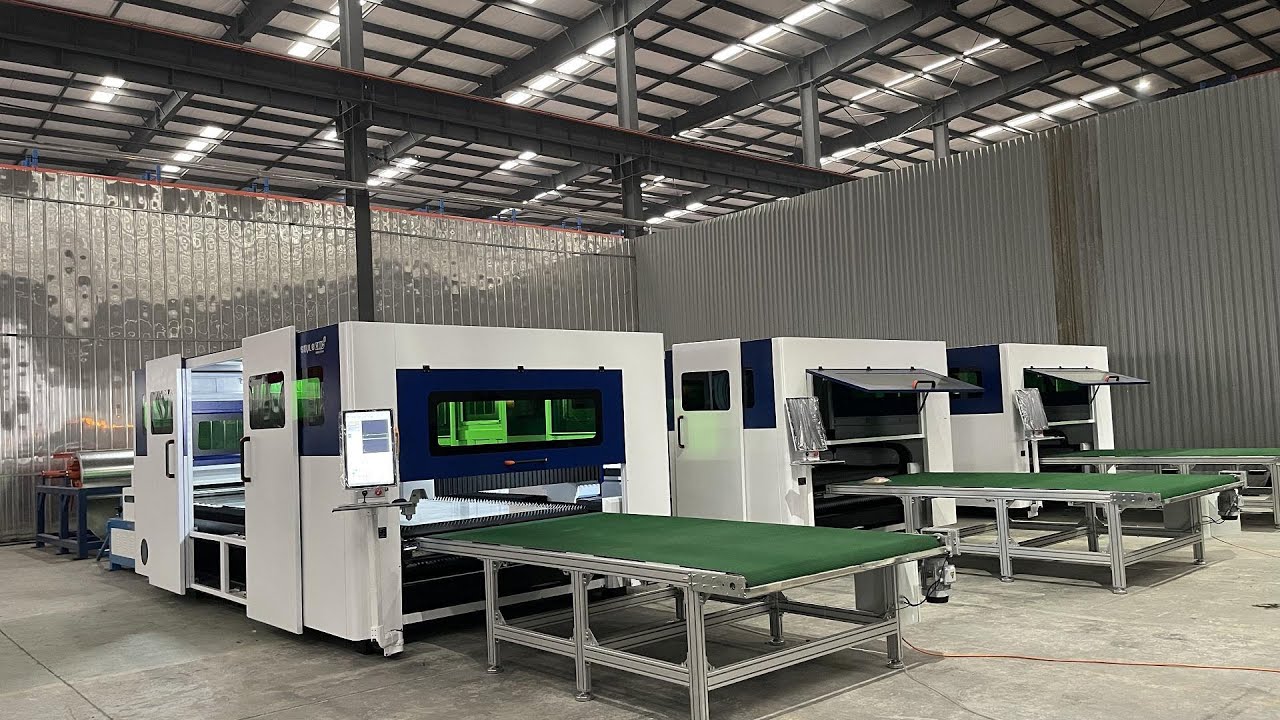 自動(dòng)激光下料系統(tǒng)：卷料送料激光切割機(jī)