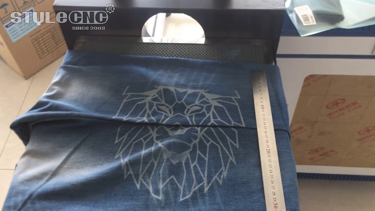 低成本 CO2 皮革和織物激光打標(biāo)機(jī)