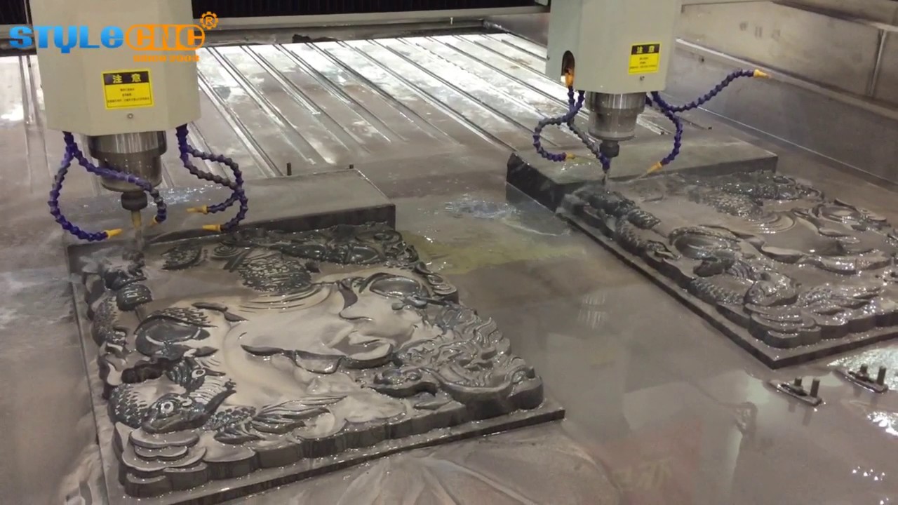 大理石雙頭石材雕刻數控雕刻機 大理石雙頭石材雕刻數控雕刻機