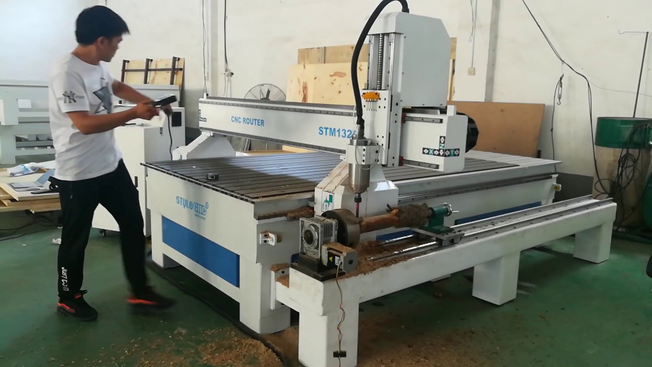 4'x8'數(shù)控雕刻機(jī),帶第 4 個(gè)旋轉(zhuǎn)軸,用于木雕 4'x8'數(shù)控雕刻機(jī),帶第 4 個(gè)旋轉(zhuǎn)軸,用于木雕