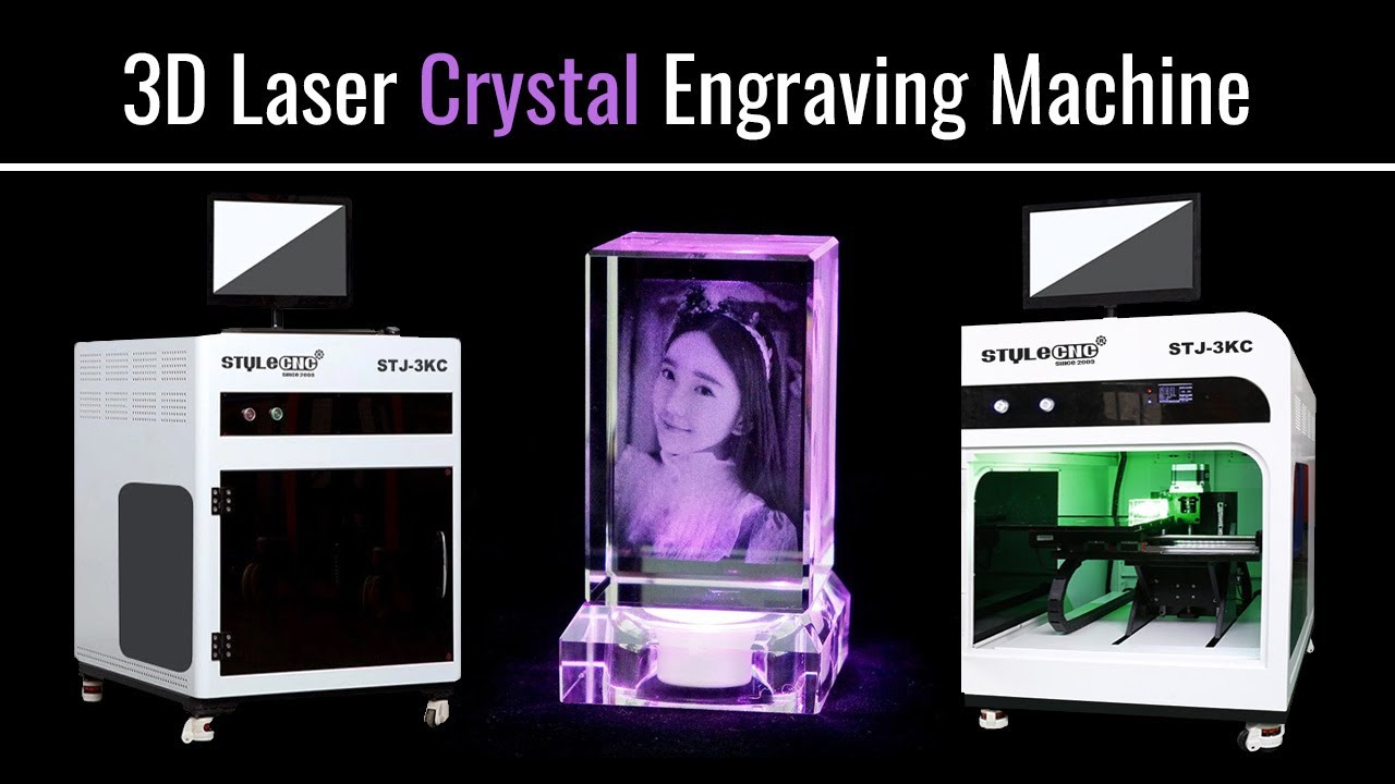 2025熱銷品 3D 出售激光水晶雕刻機