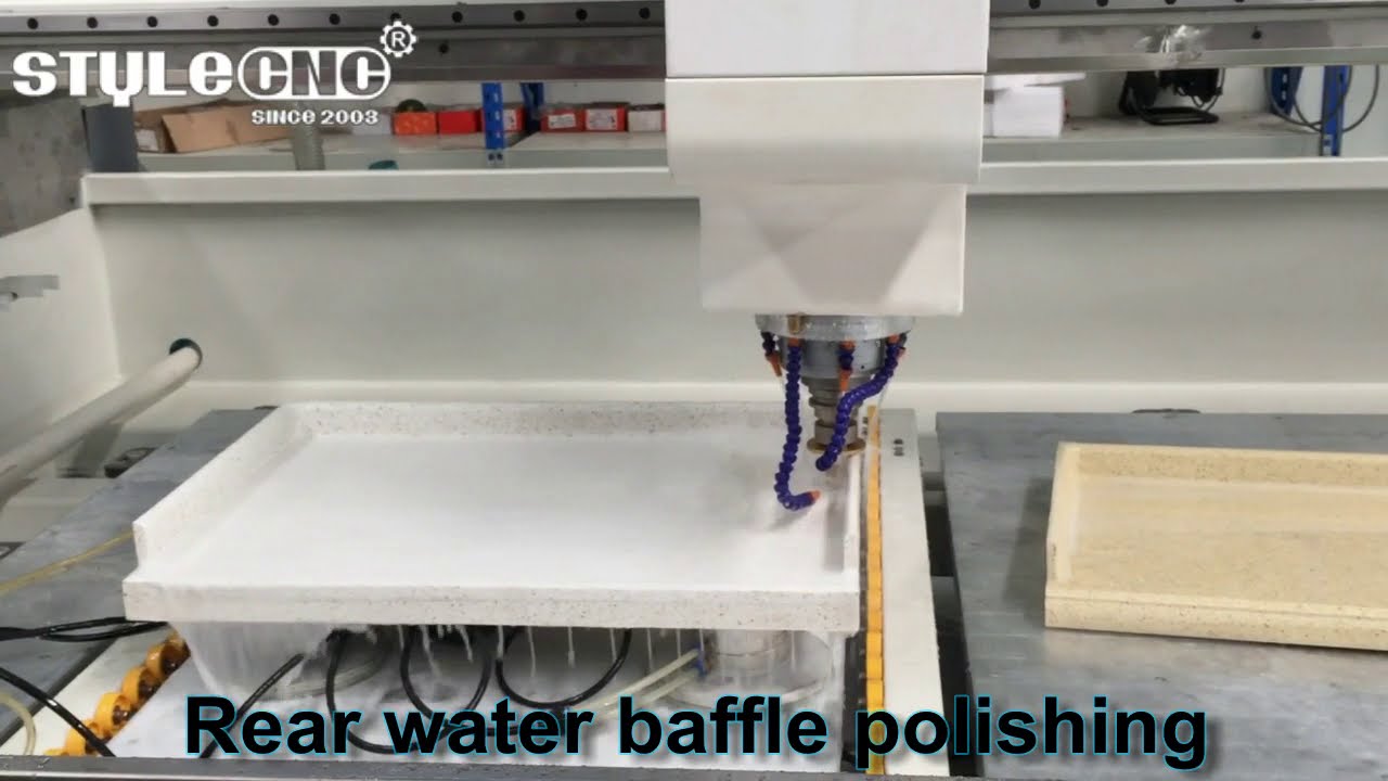 花崗巖和大理石數控石材切割拋光機